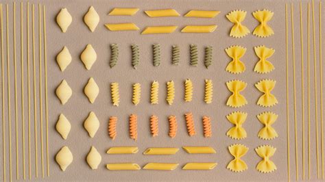 20 Types Of Pasta Noodles Everyone Should Know With Pictures And Chart