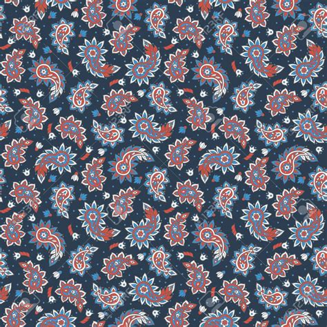 floral-seamless-pattern-with-paisley-ornament-vector-illustration-in