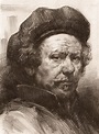 Rembrandt Portrait 1 Drawing by Behzad Sohrabi - Fine Art America