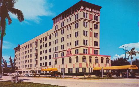 The Cardboard America Motel Archive The Boulevard Hotel Miami Beach