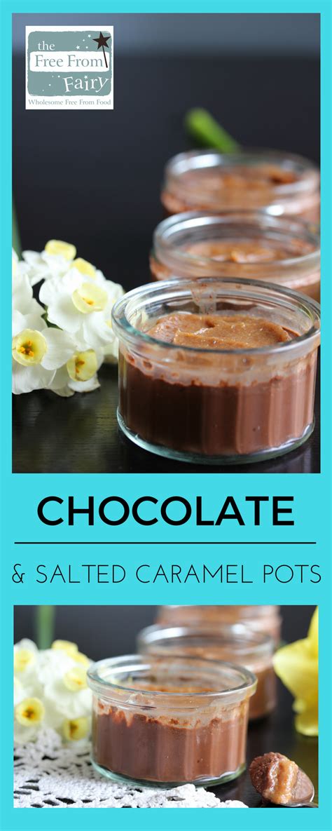 Vegan Salted Caramel And Chocolate Pots Gluten Free Low Sugar Recipe Dairy Free Scones
