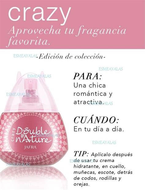 jafra double nature crazy rosa original 100 ml envío gratis 549 00 en mercado libre