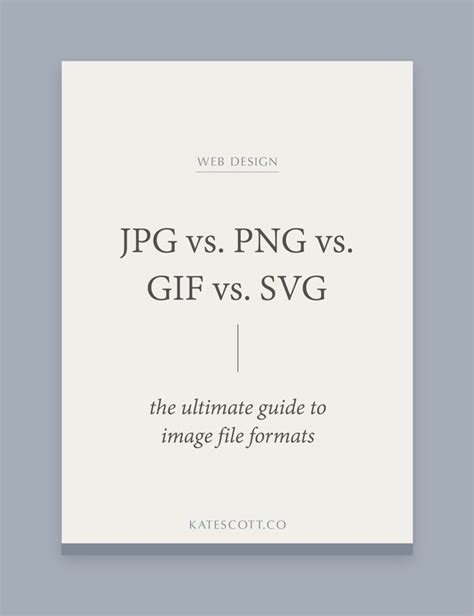 Vs Png Vs Vs Svg The Ultimate Guide To Image File Formats