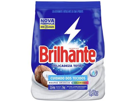 Sab O Em P Brilhante Delicadeza Total Roupas Brancas E Coloridas