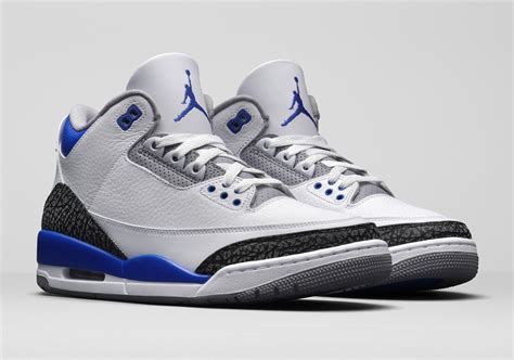 【ロサンゼル】 Nike Air Jordan 3 Retro Racer Blue ブルー エイプ