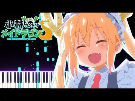 Full Kobayashi San Chi No Maid Dragon S Op Ai No Supreme Piano Cover Synthesia