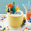Sparks Of Color Birthday Cake  Wilton