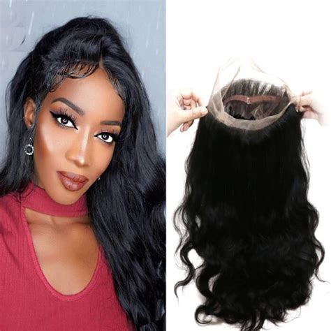 Unice Body Wave 360 Lace Frontal 7a Unprocessed Virgin Hair Full Lace Frontal Closure Unice