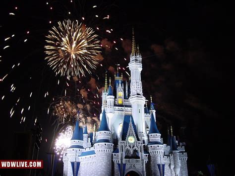 Cinderella Castle Fireworks Wallpaper