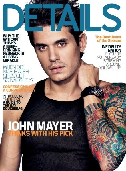 John Mayer John Mayer Tattoo Mayer