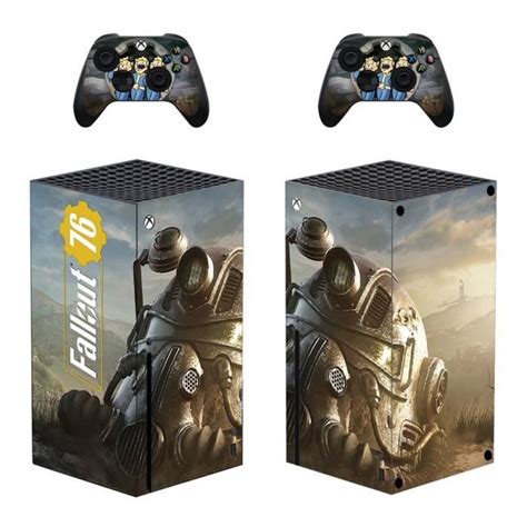 Kit Autocollants Pour Xbox Series X Fallout Shelter Sticker Skin Pour