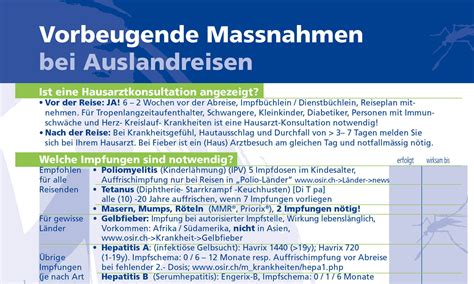 Impfschutz & impfungen bei babys und kleinkinder. Reisende | OSIR Reisemedizin