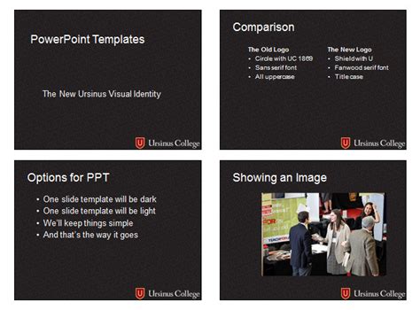 powerpoint templates college communications ursinus