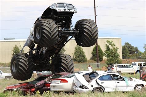 Monster Truck Makes Crushing Impression Local