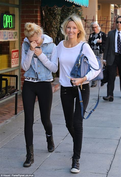 Heather Locklear Spends Quality Time With Lookalike Daughter Ava