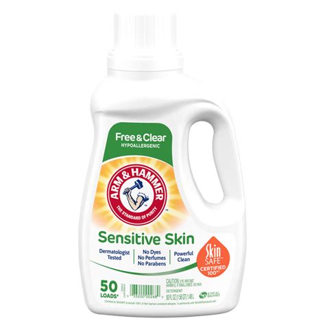 Save On Arm And Hammer Free And Clear Sensitive Skin Liquid Laundry