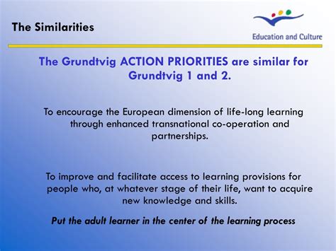 Ppt Grundtvig Projects Overview Of Application Procedure And