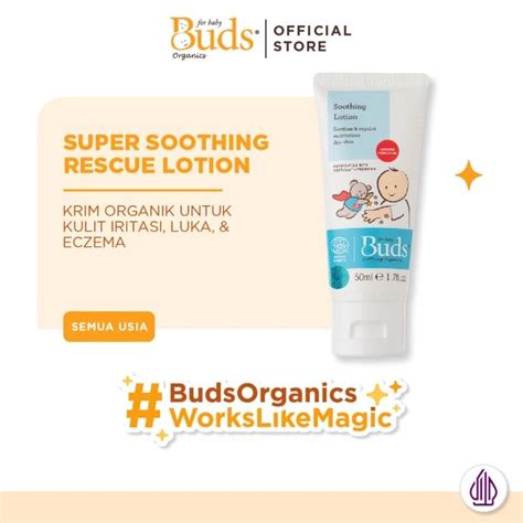 Jual Buds Soothing Organics Super Soothing Rescue Lotion Shopee Indonesia