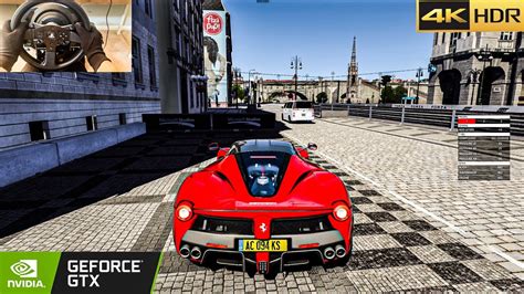 Ferrari LaFerrari Prague City Run Assetto Corsa Thrustmaster