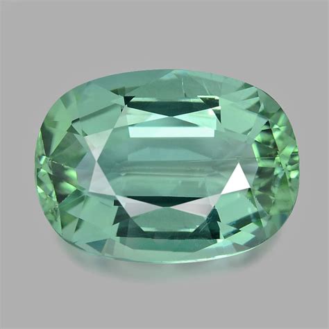 Mint Green Tourmaline 235 Cts Oval Shape Loose Natural Etsy