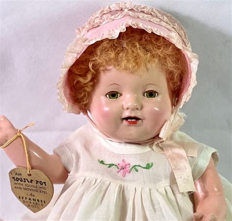 Vintage 1920s Effanbee 17 Tousle Tot Lovums Doll Dollyology