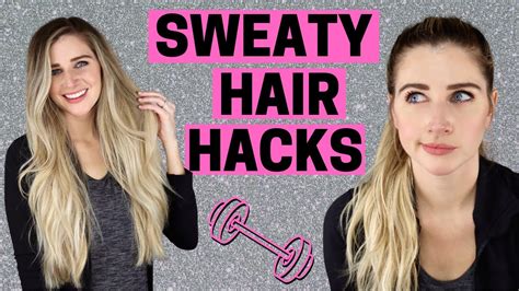 How To Refresh Your Sweaty Gym Hair Without Washing It Youtube