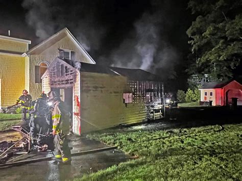 Georgetown Fire Department Extinguishes Fire In Detached Garage John