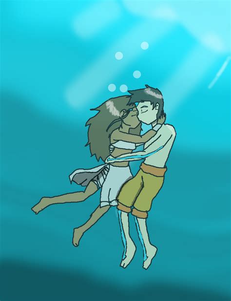 Kataang Underwater Kiss By Spo Mar Ani07 On Deviantart