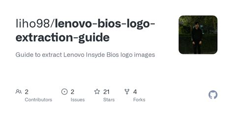 Github Liho98lenovo Bios Logo Extraction Guide Guide To Extract