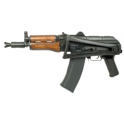 Gandg Airsoft Gk74u Aks 74u Real Wood And Steel Airsoft Direct