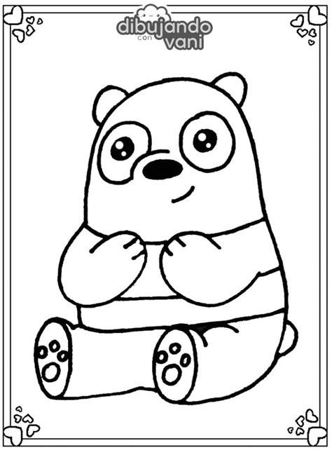 Dibujo De Panda De Escandalosos Para Imprimir Dibujando Con Vani