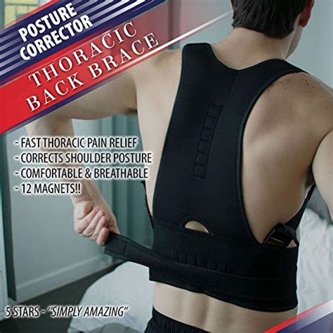 Thoracic Back Brace Posture Corrector Magnetic Support For Back Neck