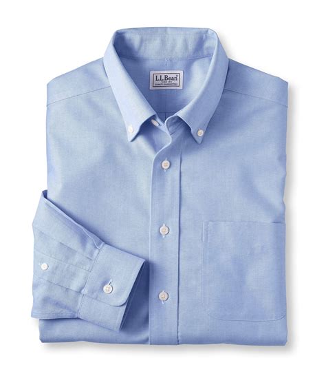 Mens Wrinkle Free Classic Oxford Cloth Shirt Traditional Fit Shirts