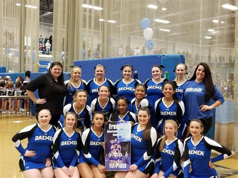 Cheerleading Team Takes First Place At Competition Daemen Voice