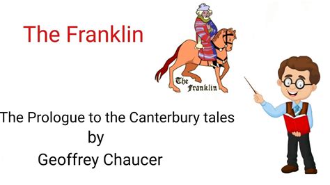 The Franklin In The Prologue To The Canterbury Tales The Prologue