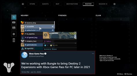 New Image Teases Destiny 2 Plus Expansions On Xbox Game Pass For Pc