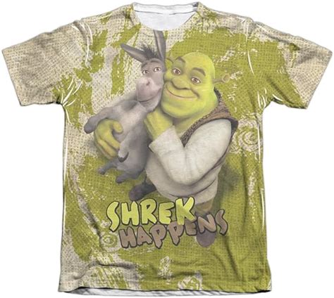 Aande Designs Shrek Best Friends Sublimation Tee Front