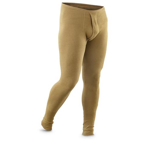 4 New Dutch Military Surplus Fleece Long Johns 608524 Military Underwear And Long Johns At