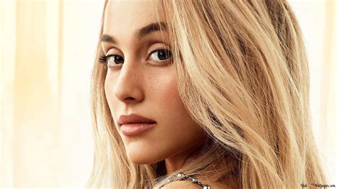 Adorable Blonde Ariana Grande American Singer 4k Wallpaper Download