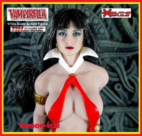 ️sexy ️ tbleague phicen vampirella vampire 1 12 scale female action figure set ebay
