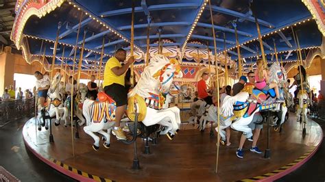 Carousel In Magic Kingdom Disney World Orlando Florida Youtube