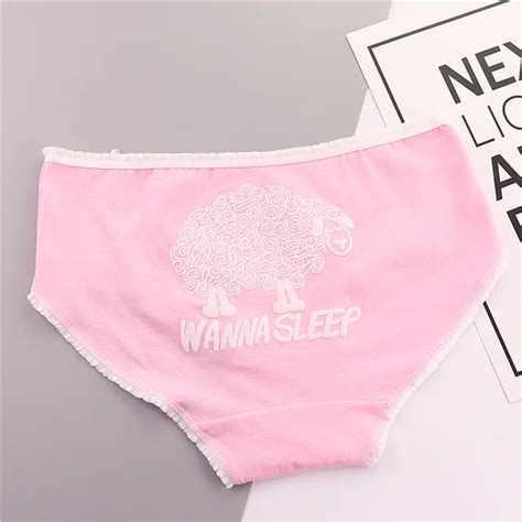 zqtwt 2018 cute sheep panties hot new sexy brand underwear women lingerie briefs vs low waist