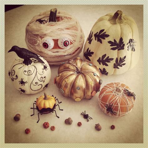 No Carve Halloween Pumpkins Ideas For Decorating Pumpkins Quickly