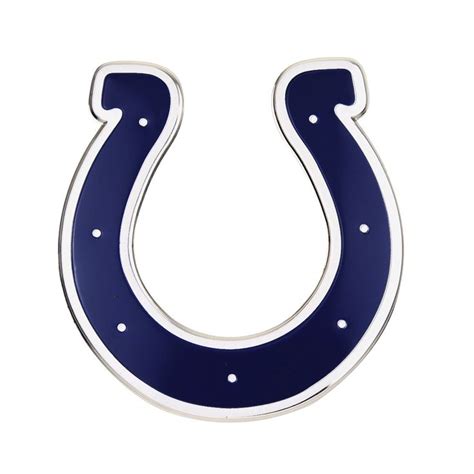 Nfl Indianapolis Colts Embossed Color Emblem 325 X 325