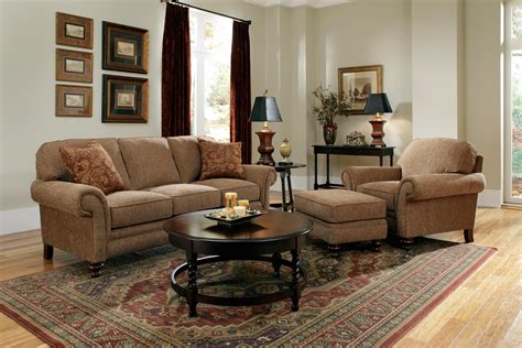 Broyhill Furniture Larissa Collection Featuring Upholstered Sofa Two