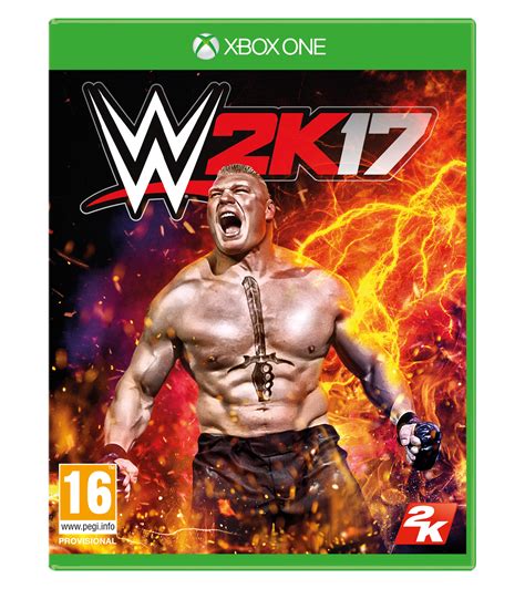 2k Announces Brock Lesnar As Wwe 2k17 Cover Superstar We Know Gamers