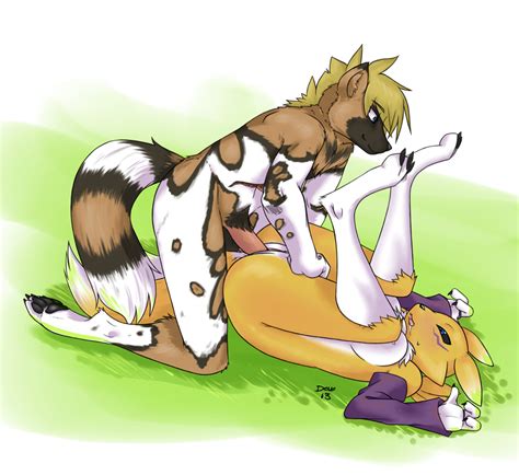 Rule 34 African Wild Dog Anthro Breasts Canine Devo Digimon Female