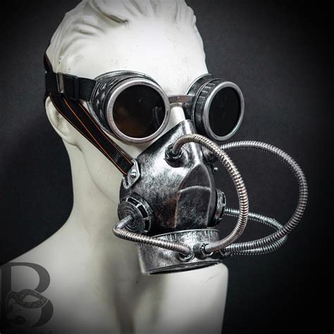 New Mouth Masks Steampunk Gas Masquerade Mask Free Ship