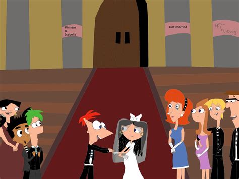 Phinbella Just Married By Phineasferbtones On Deviantart