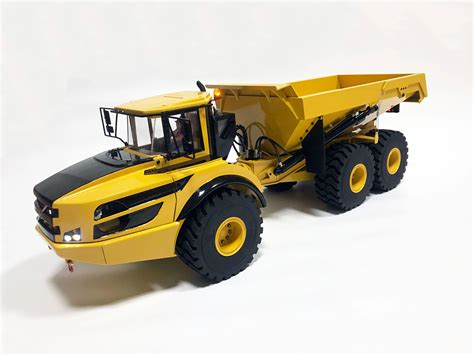 In Stock 1 14 Volvo A40 Rc Articulated Dump Truck Toys 6x6 Hydraulic